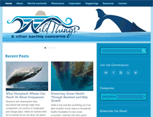 Tablet Screenshot of oceanwildthings.com